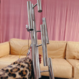 Gaetano SCIOLARI chrome 6 arm wall lights