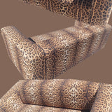 Roberto Cavalli 1980s Leopard print 3 seater sofa