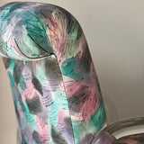 American 1970s Lucite chair original fabric