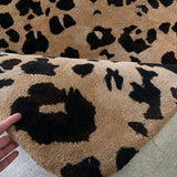 ANEMONE leopard print rug