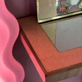 1970s console and mirror set by Nazaret