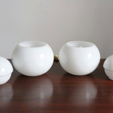 Sergio Asti globe lamps for Candel, 1960s