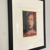Framed oil on paper by Karahasanovic C.1974