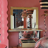 1970s console and mirror set by Nazaret