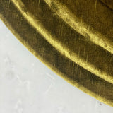 Midcentury green velvet mirror 96cm