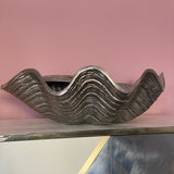 Large aluminium clam ice bucket