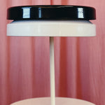 monochrome vintage lamp