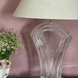 American 1970s lucite slab lamp