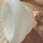 vintage milk glass pendant 