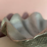 Large aluminium clam ice bucket