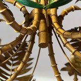Italian palm chandelier