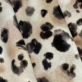 O Principesca ~ 100% cotton velvet leopard print sample