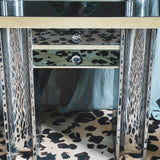 Michel Pigneres small console and mirror C.1970