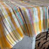Colourful Italian cotton tablecloth