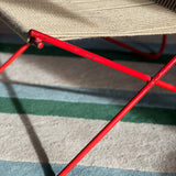 Poul Kjaerholm ‘Holscher’ red chair C.1952
