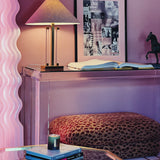 Italian 1970s large lucite console table