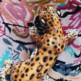 Italian ceramic leopard