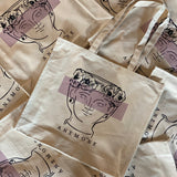 ANEMONE Moro canvas tote bag.