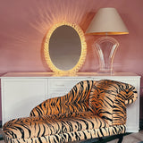 American 1970s lucite slab lamp