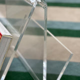 Large Italian lucite magazine holder C.1970