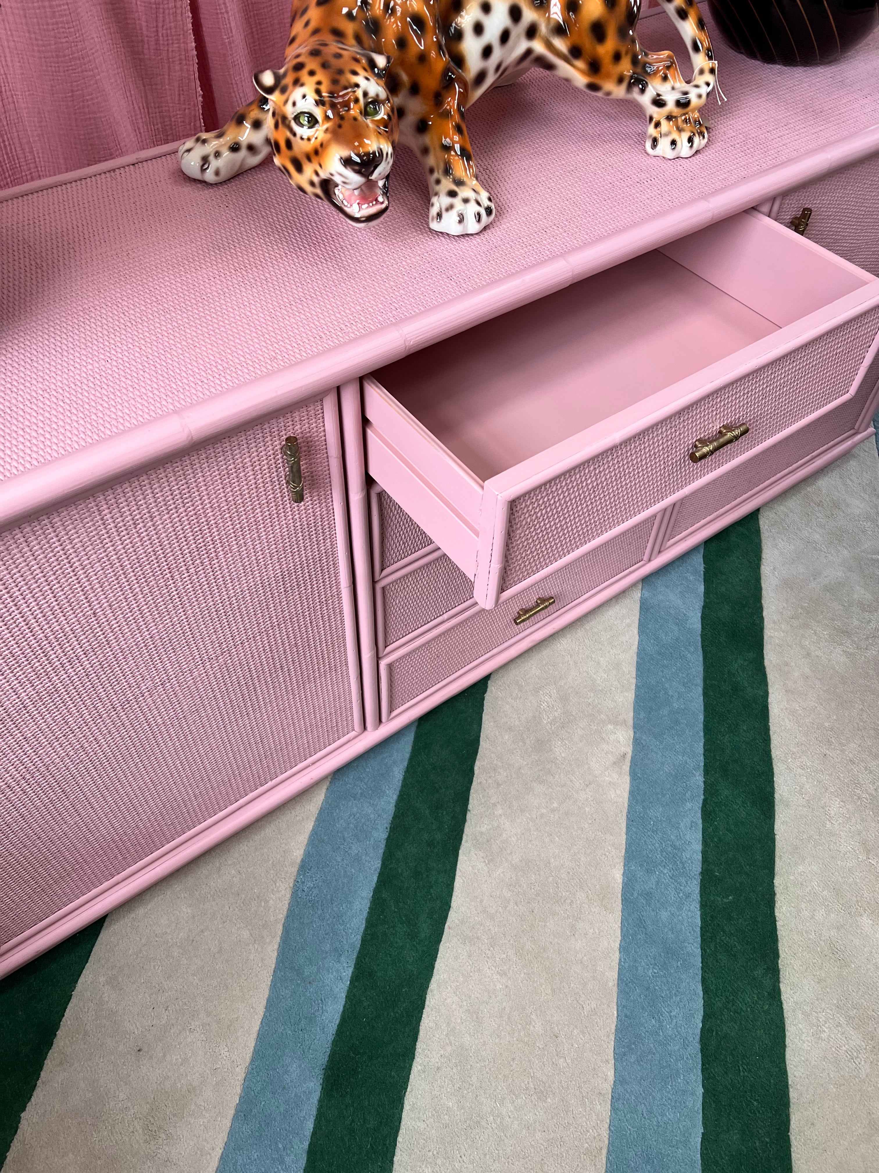 pink bamboo unit