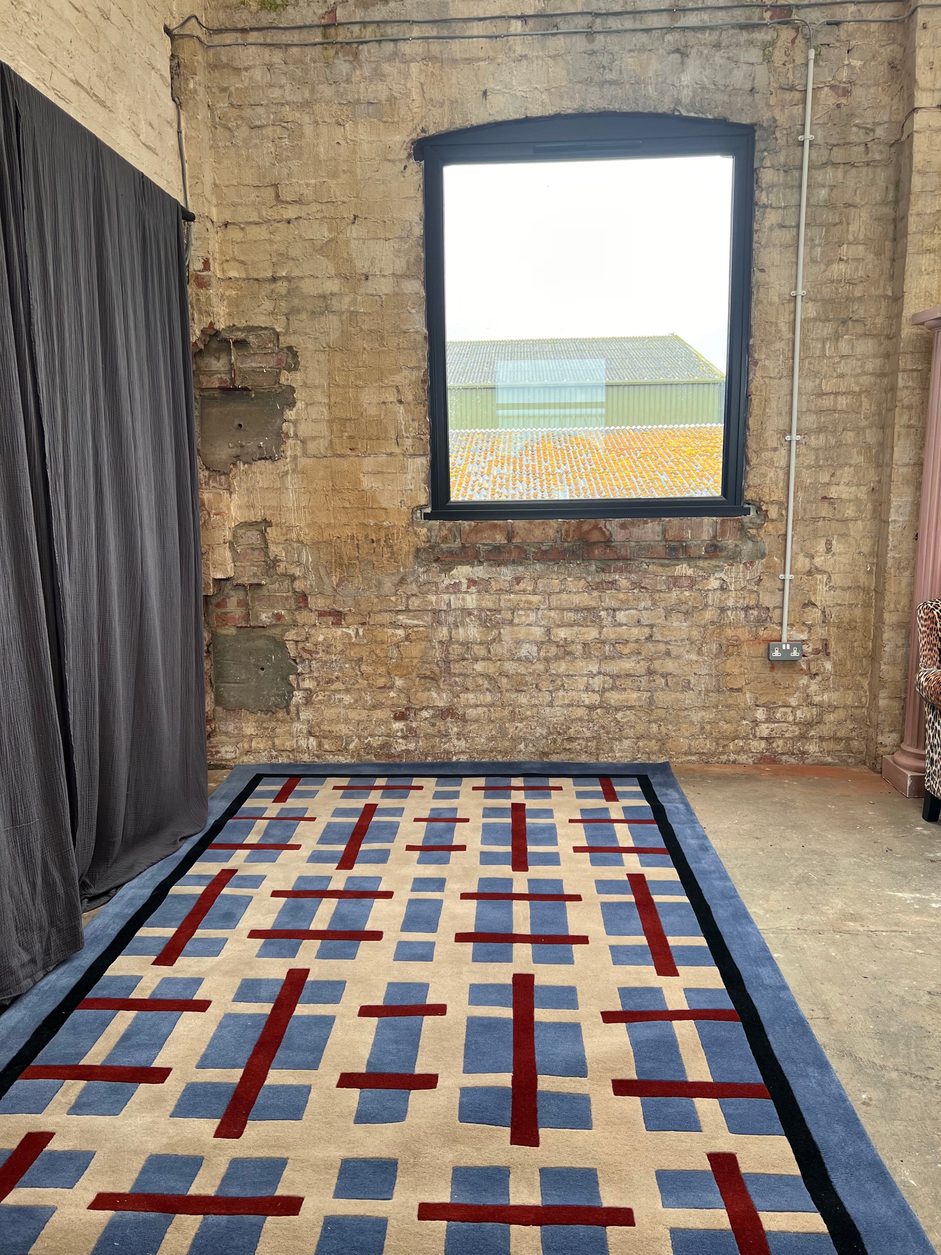 100% wool rug bespoke dimensions