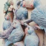 1980s American blue bird wood wall art