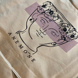 ANEMONE Moro canvas tote bag.