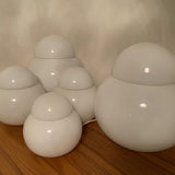 Sergio Asti globe lamps for Candel, 1960s