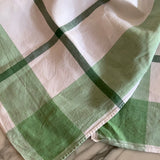 Italian cotton table cloth - green